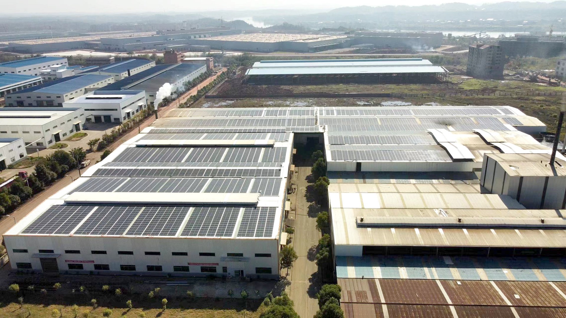 快讯｜企业光伏增容333.58千瓦！！人生就是搏绿能承建湖南顺隆工商业光伏电站二期开工